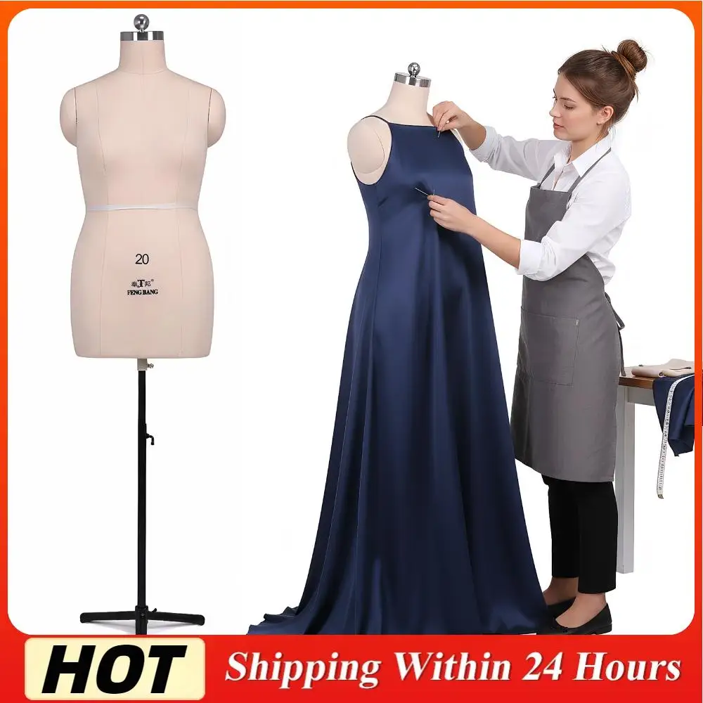 Женский профессиональный портновский манекен-торс с регулируемой высотой, пенопластовый, с металлической подставкой для розничных магазинов и бутиков
Женский профессиональный портновский манекен-торс с регулируемой высотой, пенопластовый, с металлической подставкой для розничных магазинов и бутиков