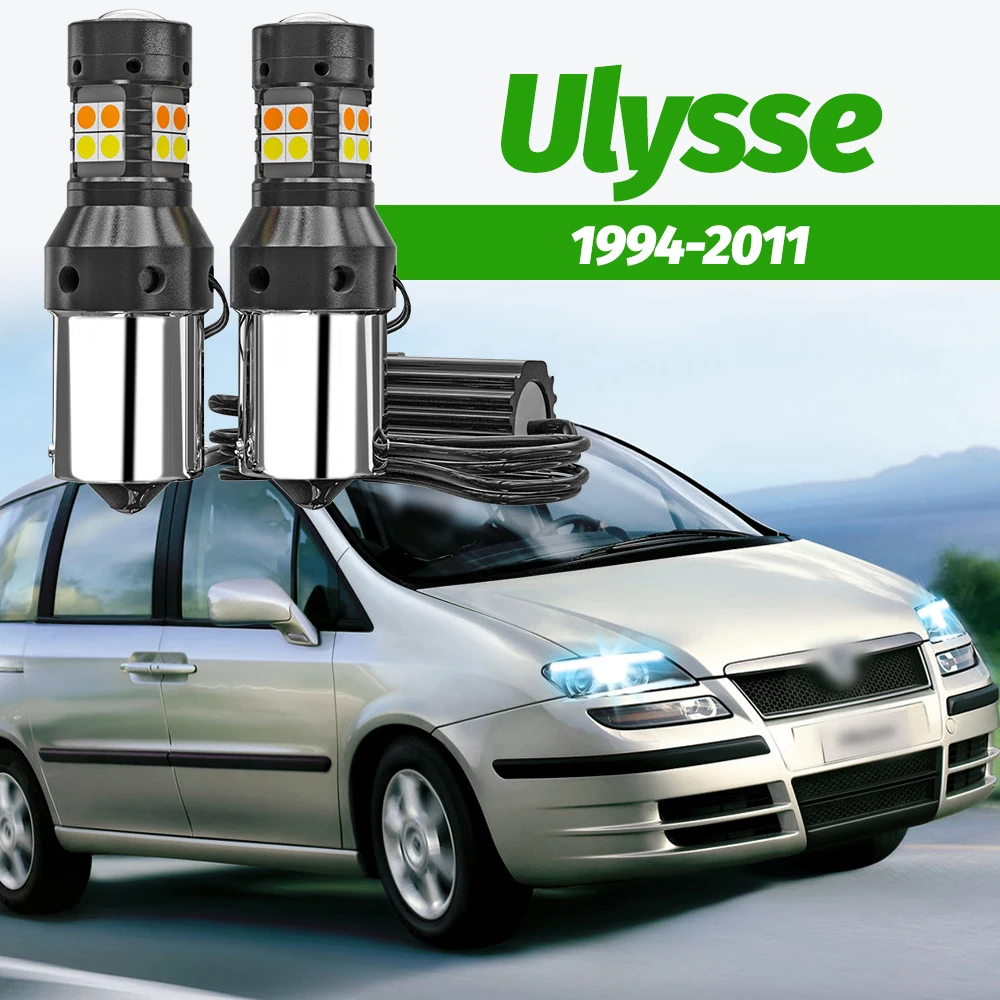2 шт. Двухрежимные светодиодные указатели поворота + дневные ходовые огни (DRL) для Fiat Ulysse 1994-2011, 2004, 2005, 2006, 2007, 2008, 2009 годов выпуска
2 шт. Двухрежимные светодиодные указатели поворота + дневные ходовые огни (DRL) для Fiat Ulysse 1994-2011, 2004, 2005, 2006, 2007, 2008, 2009 годов выпуска