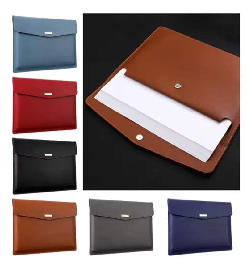 Waterproof Leather File Bag A4 Business Briefcase File Folder Data Document Paper Organizer Storage Bag School Office Stationery
Waterproof Leather File Bag A4 Business Briefcase File Folder Data Document Paper Organizer Storage Bag School Office Stationery
