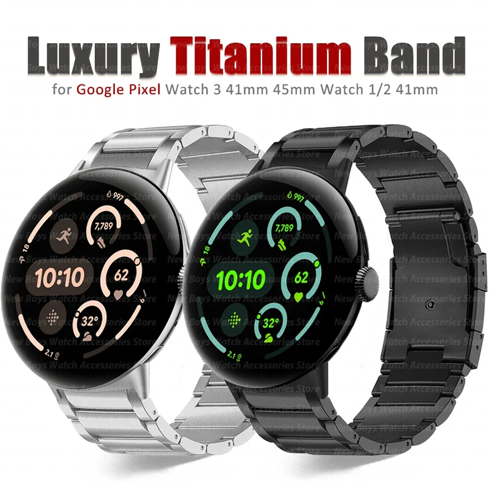 Роскошный титановый ремешок для Google Pixel Watch 3 41 мм 45 мм, металлический браслет для google Pixel 1/2 41 мм, мужской браслет
Роскошный титановый ремешок для Google Pixel Watch 3 41 мм 45 мм, металлический браслет для google Pixel 1/2 41 мм, мужской браслет