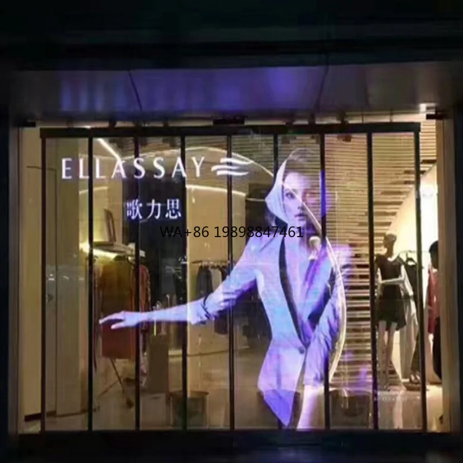 P3 P10 Transparent LED Screen High Brightness Retail Display for Storefront Windows
P3 P10 Transparent LED Screen High Brightness Retail Display for Storefront Windows