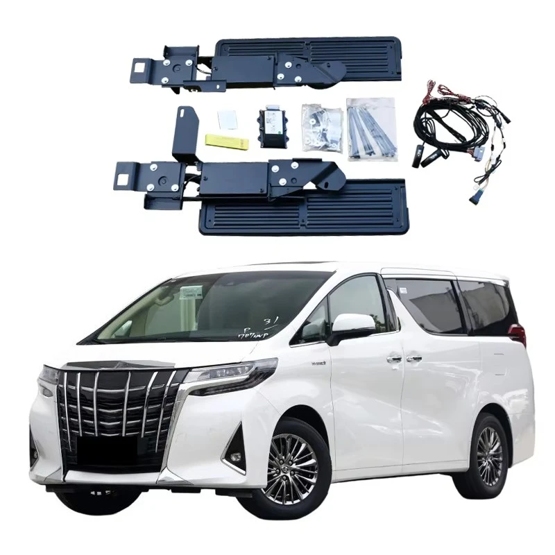 Electric Running Boards Retractable Aluminum Alloy For Alphard 2012-2023 MPV Side Steps with Carry Bag
Electric Running Boards Retractable Aluminum Alloy For Alphard 2012-2023 MPV Side Steps with Carry Bag