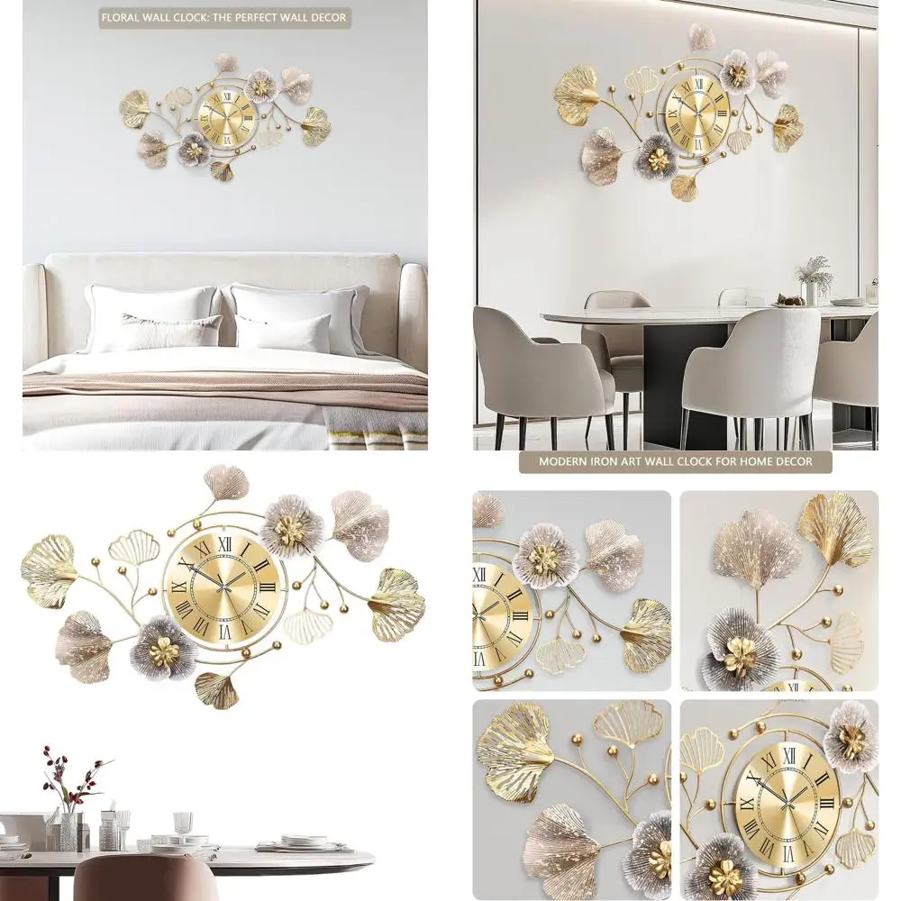 Большие 3D бесшумные настенные часы, винтажный дизайн из металлического листа гинкго, 35x20 дюймов, для гостиной, спальни, кухни
Большие 3D бесшумные настенные часы, винтажный дизайн из металлического листа гинкго, 35x20 дюймов, для гостиной, спальни, кухни