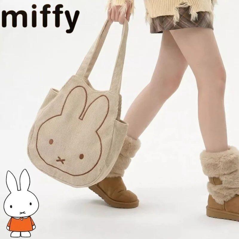 Miffy Cute Creative Cartoon Embroidery Pattern Fashion Versatile Handheld Portable Shopping Bag Large Capacity Shoulder Bag
Miffy Cute Creative Cartoon Embroidery Pattern Fashion Versatile Handheld Portable Shopping Bag Large Capacity Shoulder Bag
