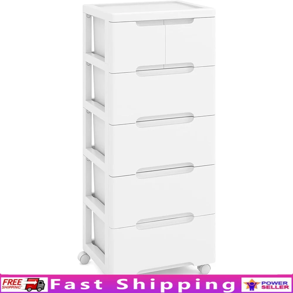 Rolling Storage Drawer Cart 6 Drawers Mobile Organizer Plastic Storage Unit Arts Crafts Home Office Classroom Tool-Free Assembly
Rolling Storage Drawer Cart 6 Drawers Mobile Organizer Plastic Storage Unit Arts Crafts Home Office Classroom Tool-Free Assembly