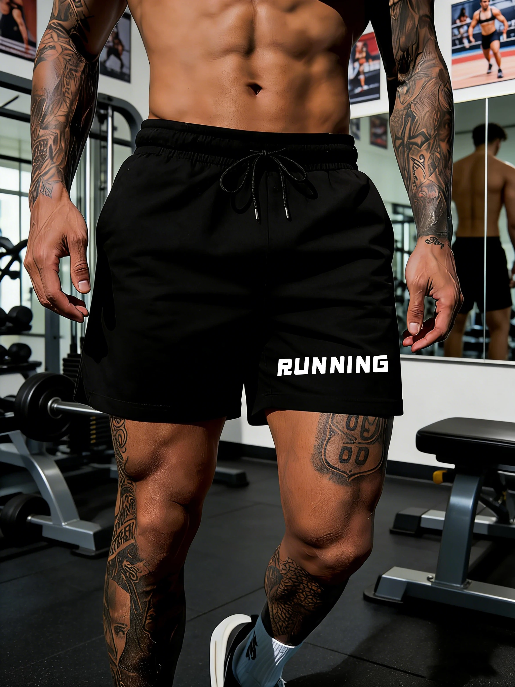Running Letter Creative Pattern Men'S Shorts Gym Elasticity Pants Pocket Breathable Swimming Trunks Summer Wide Leg Short Pant
Running Letter Creative Pattern Men'S Shorts Gym Elasticity Pants Pocket Breathable Swimming Trunks Summer Wide Leg Short Pant