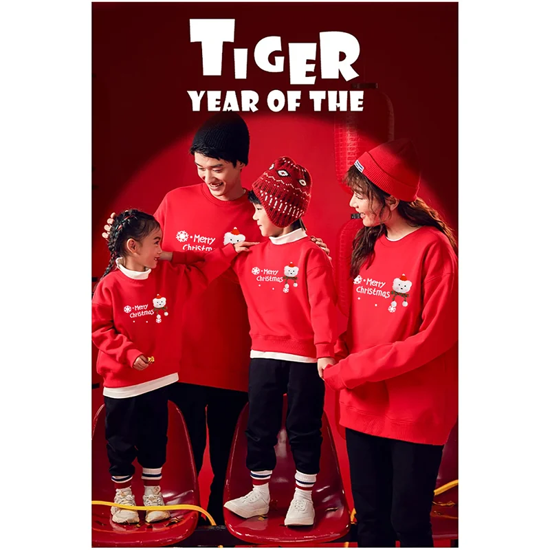 Family christmas Red Sweater Parent-Child/mother-kids Clothes New Festive Family Pack clothes
Family christmas Red Sweater Parent-Child/mother-kids Clothes New Festive Family Pack clothes