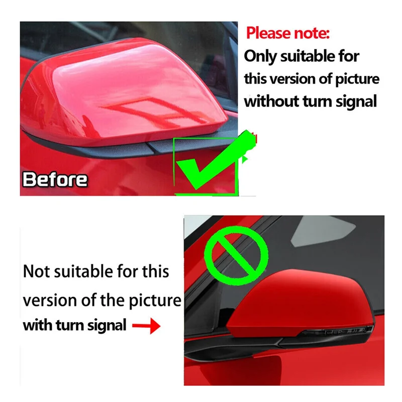 ABS Black Side Door Rearview Mirror Cover Trim Shells Cap Accessories For Ford Mustang 2015-2020
ABS Black Side Door Rearview Mirror Cover Trim Shells Cap Accessories For Ford Mustang 2015-2020