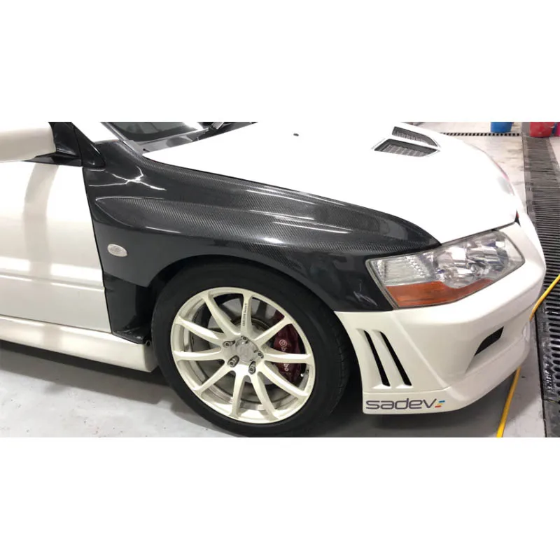 Для Mitsubishi Evolution EVO8 модифицированное широкое переднее крыло из углеродного волокна GT Varis, комплект кузова передней песочной доски
Для Mitsubishi Evolution EVO8 модифицированное широкое переднее крыло из углеродного волокна GT Varis, комплект кузова передней песочной доски