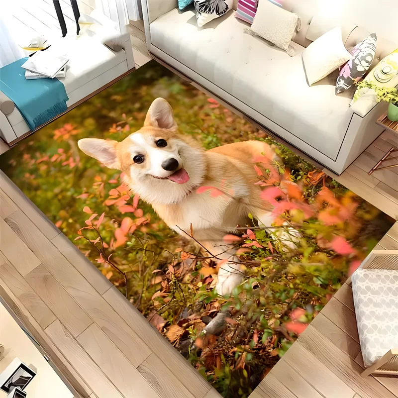 Lovely dog pattern carpet, living room hallway home supplies, children's room baby mat, bathroom kitchen carpet birthday present
Lovely dog pattern carpet, living room hallway home supplies, children's room baby mat, bathroom kitchen carpet birthday present