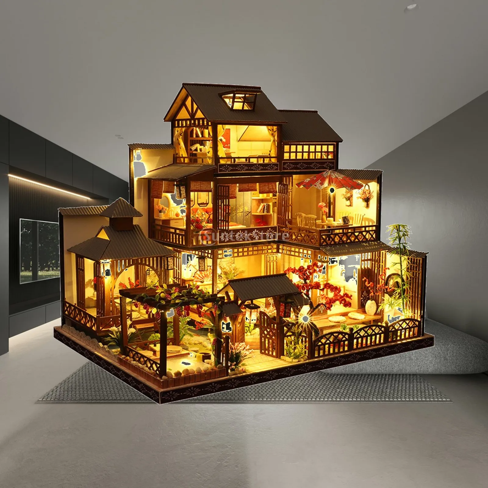 Doll House Kits Home Decor Fun to Build 1:24 Scale Creative Room for Boys Girls Kids Teens Adults Family Friends Holiday Gifts
Doll House Kits Home Decor Fun to Build 1:24 Scale Creative Room for Boys Girls Kids Teens Adults Family Friends Holiday Gifts