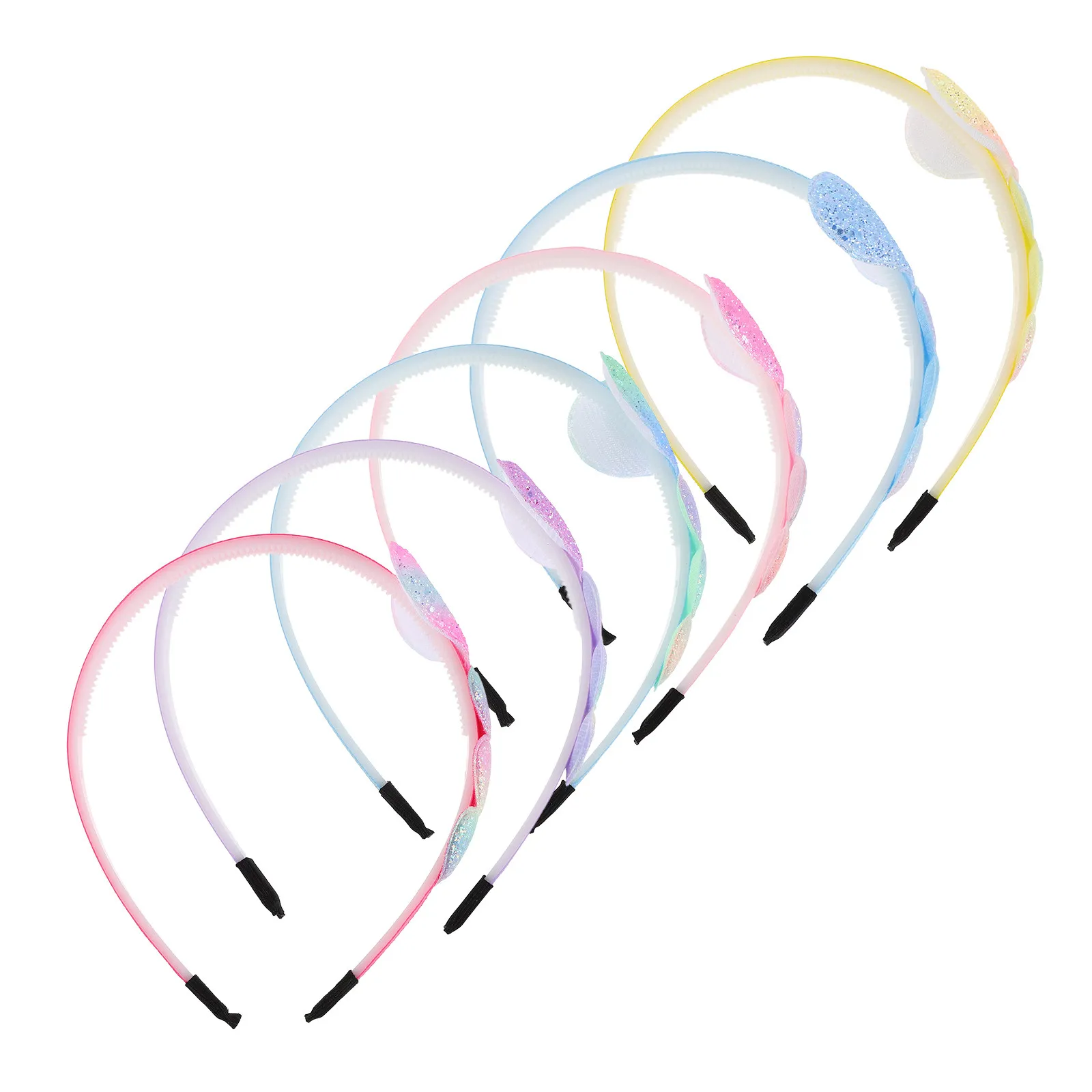 6Pcs Children Rainbow Headbands Colorful Gradient Heart Hairbands Girls Party Daily Wear Comfortable Hair Accessories
6Pcs Children Rainbow Headbands Colorful Gradient Heart Hairbands Girls Party Daily Wear Comfortable Hair Accessories
