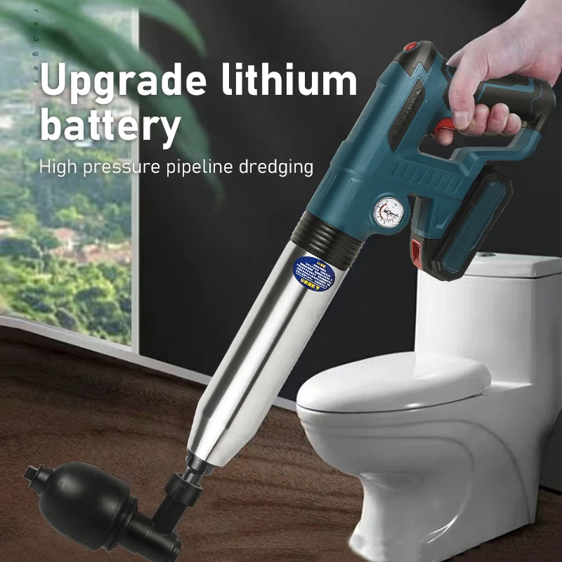 Pipe Unclogging Machine Sewer Toilet Unclogging Machine Multi-purpose Lithium-ion Toilet Clogging Unclogging Specialized Tools
Pipe Unclogging Machine Sewer Toilet Unclogging Machine Multi-purpose Lithium-ion Toilet Clogging Unclogging Specialized Tools