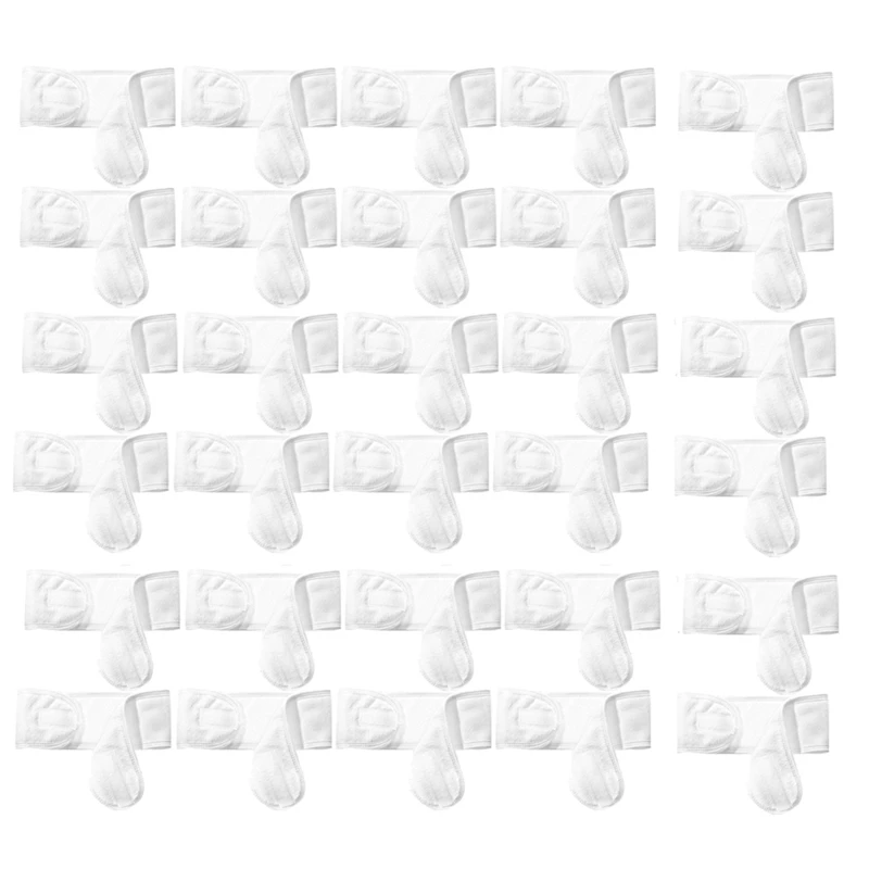 B28C-30 Pack Spa Headband Facial Esthetician Hair Wrap For Women Adjustable Makeup Sports Shower Stretch Towel
B28C-30 Pack Spa Headband Facial Esthetician Hair Wrap For Women Adjustable Makeup Sports Shower Stretch Towel