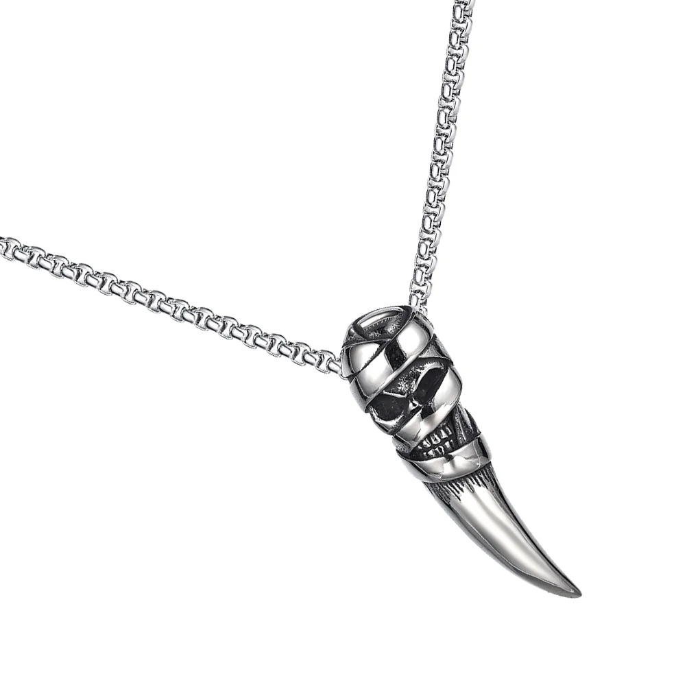Skull Pendant Jewelry Necklace Gift Stainless Steel Delicate Decor Men's Fashionable and Versatile
Skull Pendant Jewelry Necklace Gift Stainless Steel Delicate Decor Men's Fashionable and Versatile