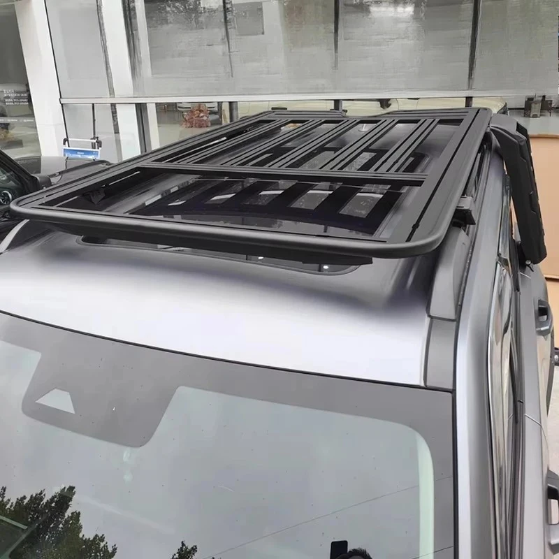 Sturdy Aluminum Alloy Car Roof Cargo Lage Rack Baskets Side Ladder Side Box H7 2023 2024+
Sturdy Aluminum Alloy Car Roof Cargo Lage Rack Baskets Side Ladder Side Box H7 2023 2024+