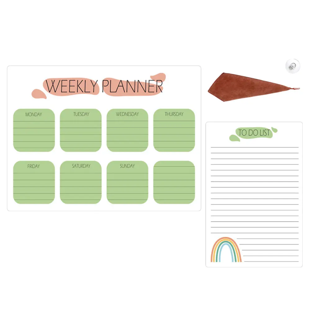 1Set Magnetic Clear Plastic Dry Erase Board for Fridge Weekly Schedule Planner Daily Message Board Magnetic Planner
1Set Magnetic Clear Plastic Dry Erase Board for Fridge Weekly Schedule Planner Daily Message Board Magnetic Planner