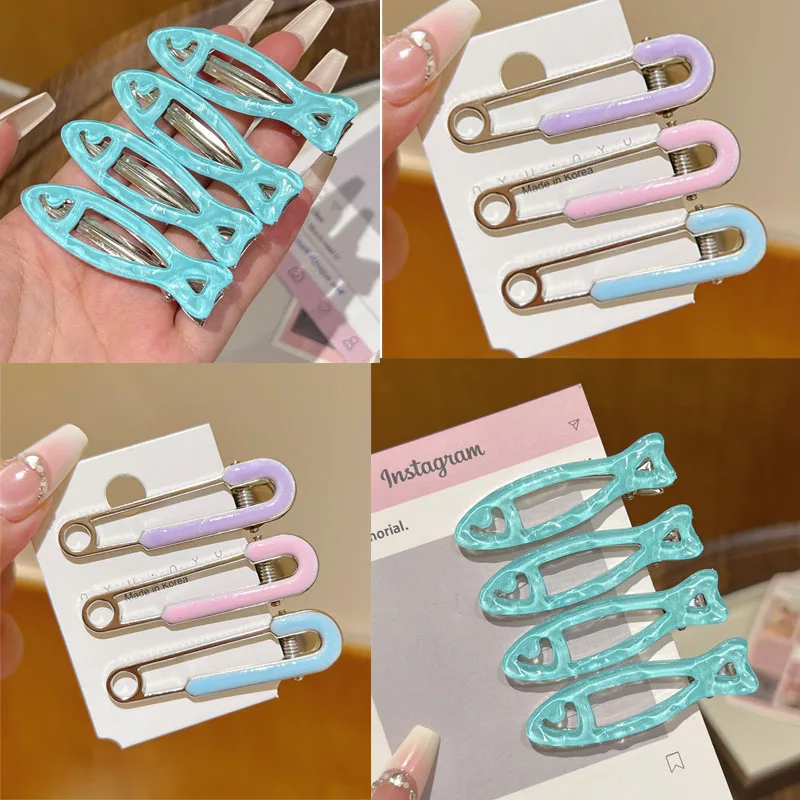 3pc Hot Cute Green Fish Hairpin Hair Side Clips Grips for Girls Women Holiday Korean Hair Accessories Headband
3pc Hot Cute Green Fish Hairpin Hair Side Clips Grips for Girls Women Holiday Korean Hair Accessories Headband