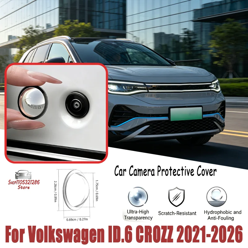 For Volkswagen ID.6 CROZZ 2021-2026 360 Reverse Camera Lens Protector, Anti-Scratch PC Clear Sticker, Waterproof Dustproof
For Volkswagen ID.6 CROZZ 2021-2026 360 Reverse Camera Lens Protector, Anti-Scratch PC Clear Sticker, Waterproof Dustproof