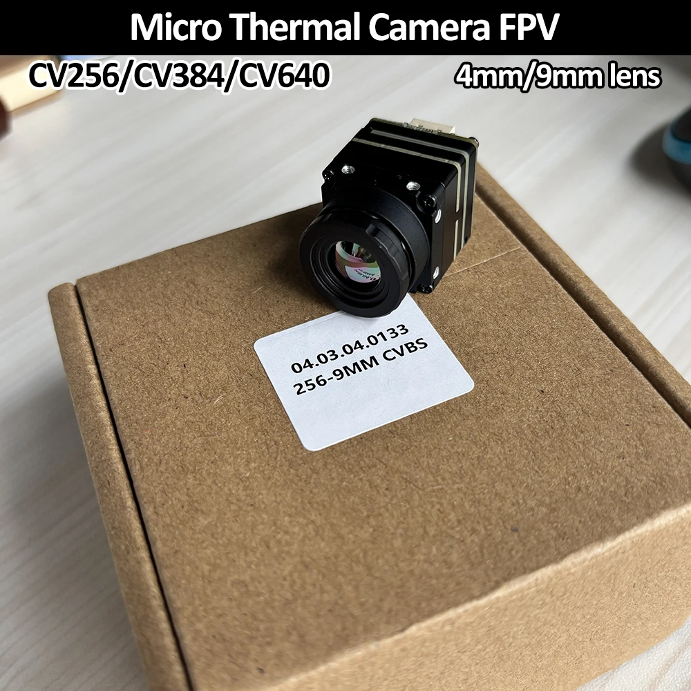 4MM/9MM FPV Mini Thermal Camera 256*192/384*288/640*512 with CVBS Interface Micro Thermal Imager Camera Module for FPV Drones
4MM/9MM FPV Mini Thermal Camera 256*192/384*288/640*512 with CVBS Interface Micro Thermal Imager Camera Module for FPV Drones