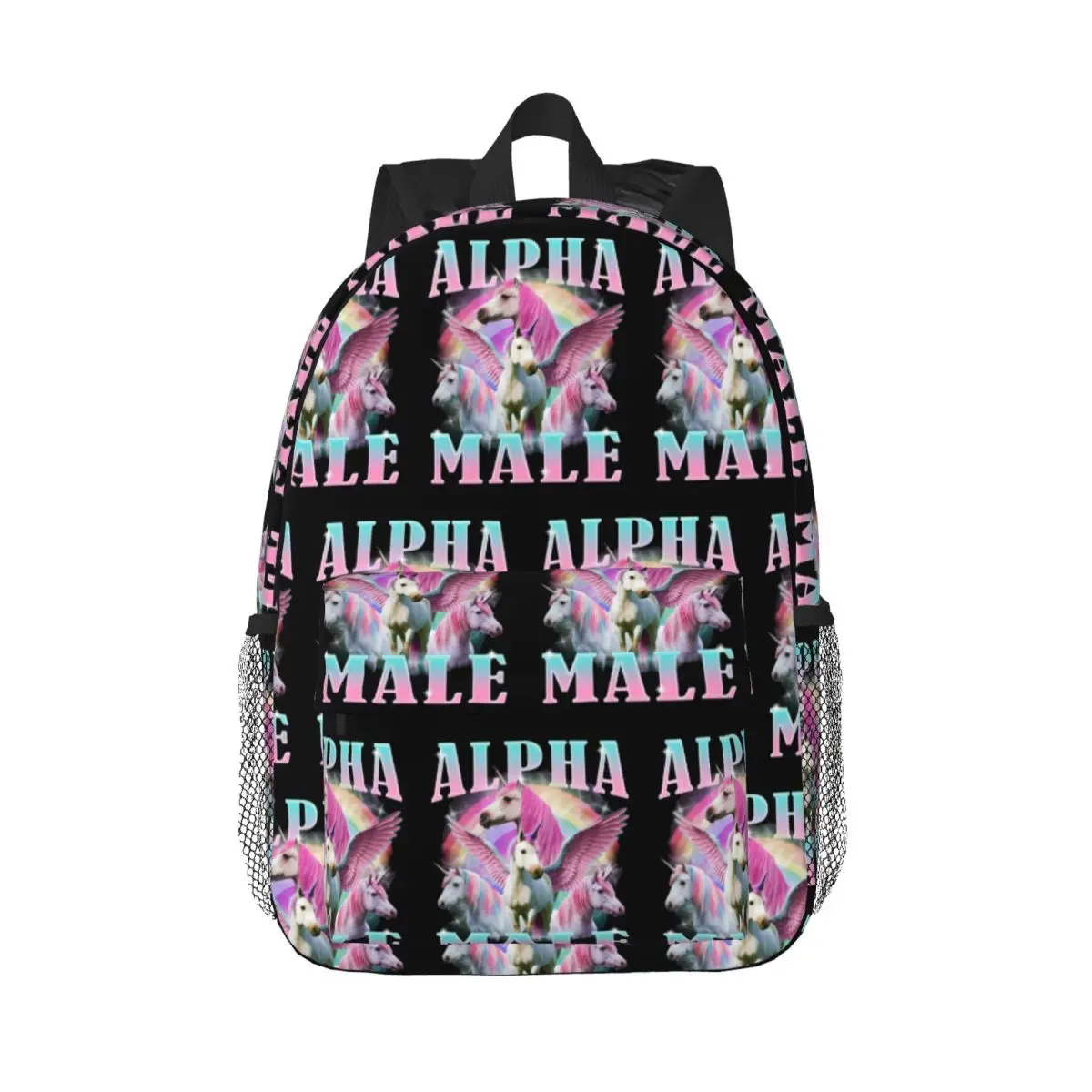 Alpha Male Unicorn Meme Backpack Hot Sale Daypack Large Capacity Boys Girls BookBag Shoulder Bags for Men Children School Bag
Alpha Male Unicorn Meme Backpack Hot Sale Daypack Large Capacity Boys Girls BookBag Shoulder Bags for Men Children School Bag