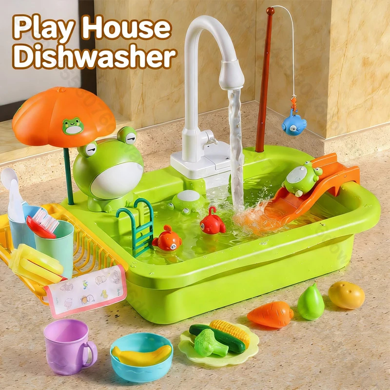 Детская игрушечная кухня: электрическая посудомоечная машина с проточной водой, игрушка для ролевых игр, имитация приготовления еды, игрушка для рыбалки, игрушка для сюжетно-ролевых игр, имитация домашних дел
Детская игрушечная кухня: электрическая посудомоечная машина с проточной водой, игрушка для ролевых игр, имитация приготовления еды, игрушка для рыбалки, игрушка для сюжетно-ролевых игр, имитация домашних дел