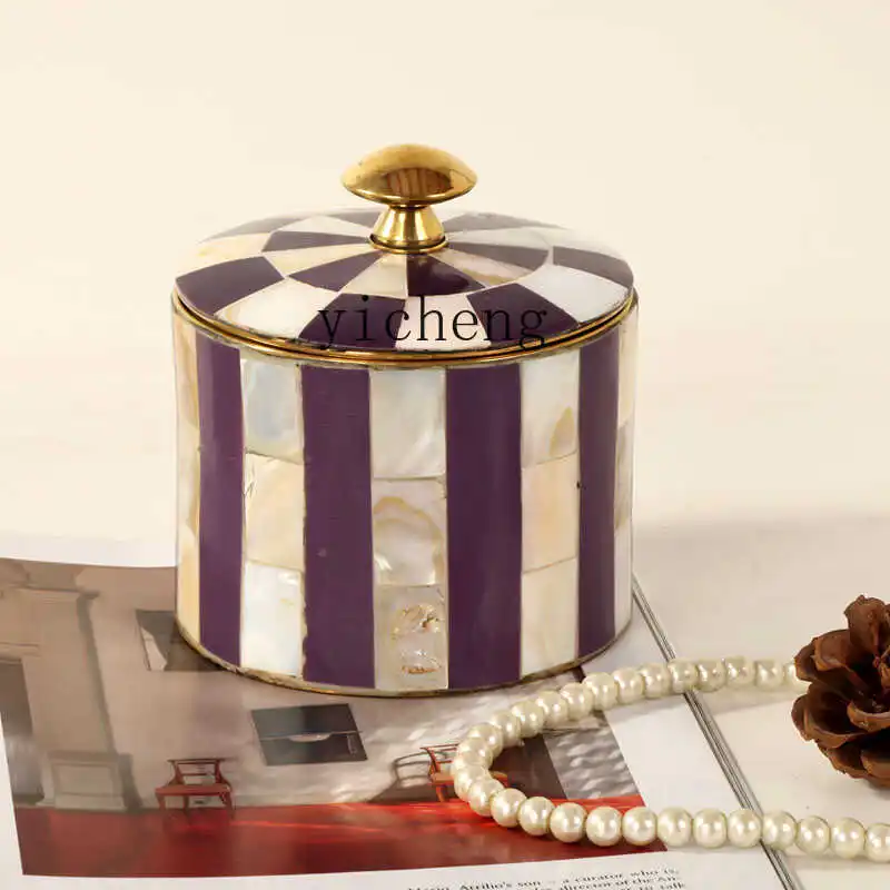ZC American shell splicing storage tank high-value jewelry storage box dresser high-end handicrafts
ZC American shell splicing storage tank high-value jewelry storage box dresser high-end handicrafts