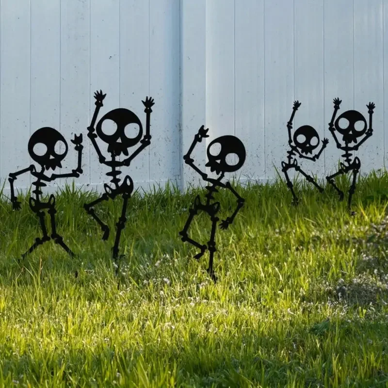 Halloween Skull Garden Stake Set, Outdoor Lawn Decorations, Easy Installation Halloween Party Supplies, Spooky Yard Ornaments
Halloween Skull Garden Stake Set, Outdoor Lawn Decorations, Easy Installation Halloween Party Supplies, Spooky Yard Ornaments