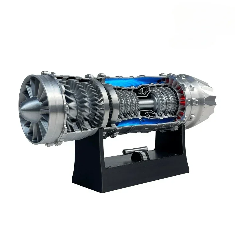 J35 Turbojet Engine Model Kit 1/18 Metal Smooth Fighter Model 3D Printing Adjustable Speed Desktop Ornament Toy Gift
J35 Turbojet Engine Model Kit 1/18 Metal Smooth Fighter Model 3D Printing Adjustable Speed Desktop Ornament Toy Gift