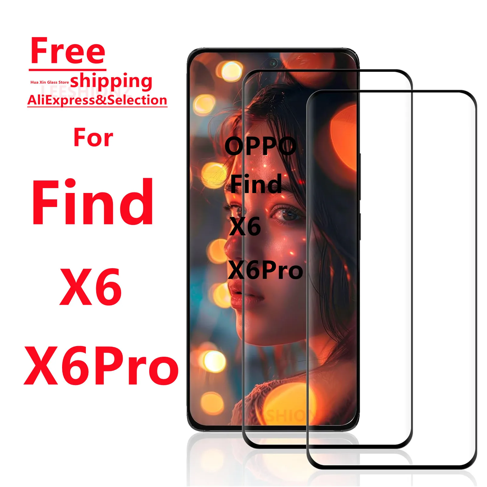 For OPPO Find X6 X6Pro Tempered Glass Screen Protector - Smartphone Protection Suitable for OPPO Find X6 X6Pro Series
For OPPO Find X6 X6Pro Tempered Glass Screen Protector - Smartphone Protection Suitable for OPPO Find X6 X6Pro Series