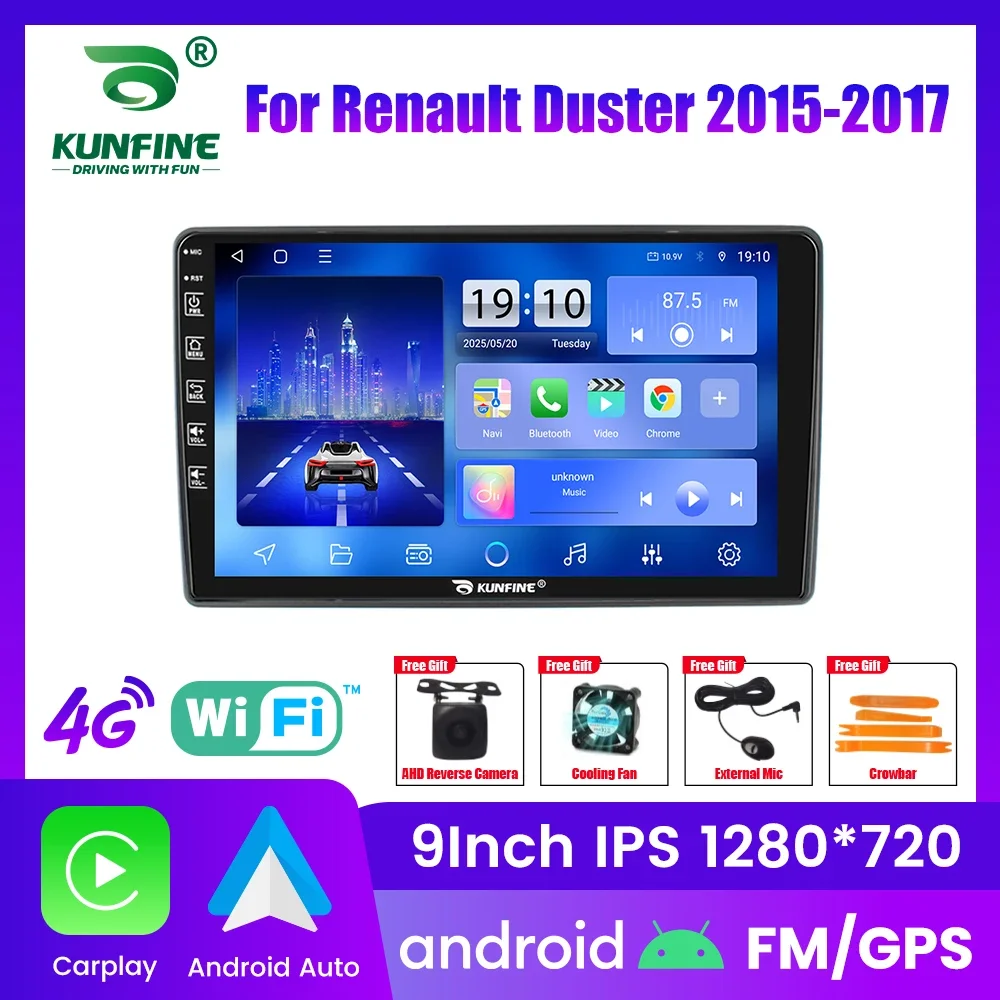 Автомагнитола Android для Renault Duster 2015-2017, 2DIN, 8-ядерный процессор, GPS-навигация, IPS-экран, поддержка CarPlay и Android Auto
Автомагнитола Android для Renault Duster 2015-2017, 2DIN, 8-ядерный процессор, GPS-навигация, IPS-экран, поддержка CarPlay и Android Auto