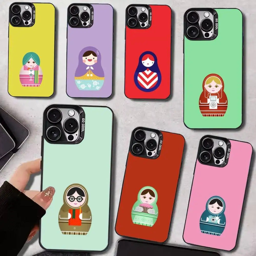 Leisure Russian nesting doll Phone Case For iPhone 17,16,15,14,13,12,11 Plus,Pro Max,Colored Silver Phone Case
Leisure Russian nesting doll Phone Case For iPhone 17,16,15,14,13,12,11 Plus,Pro Max,Colored Silver Phone Case