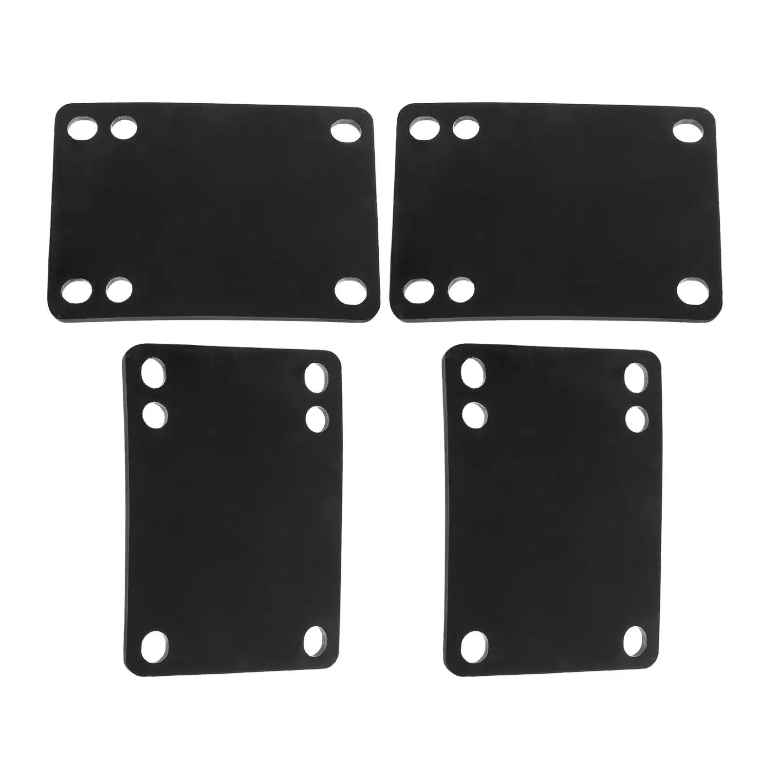 4 Pcs Skateboard Shock Absorbing Gaskets Durable PP Heightening Pads For L Surfing Boards Portable Accessories With Wear
4 Pcs Skateboard Shock Absorbing Gaskets Durable PP Heightening Pads For L Surfing Boards Portable Accessories With Wear