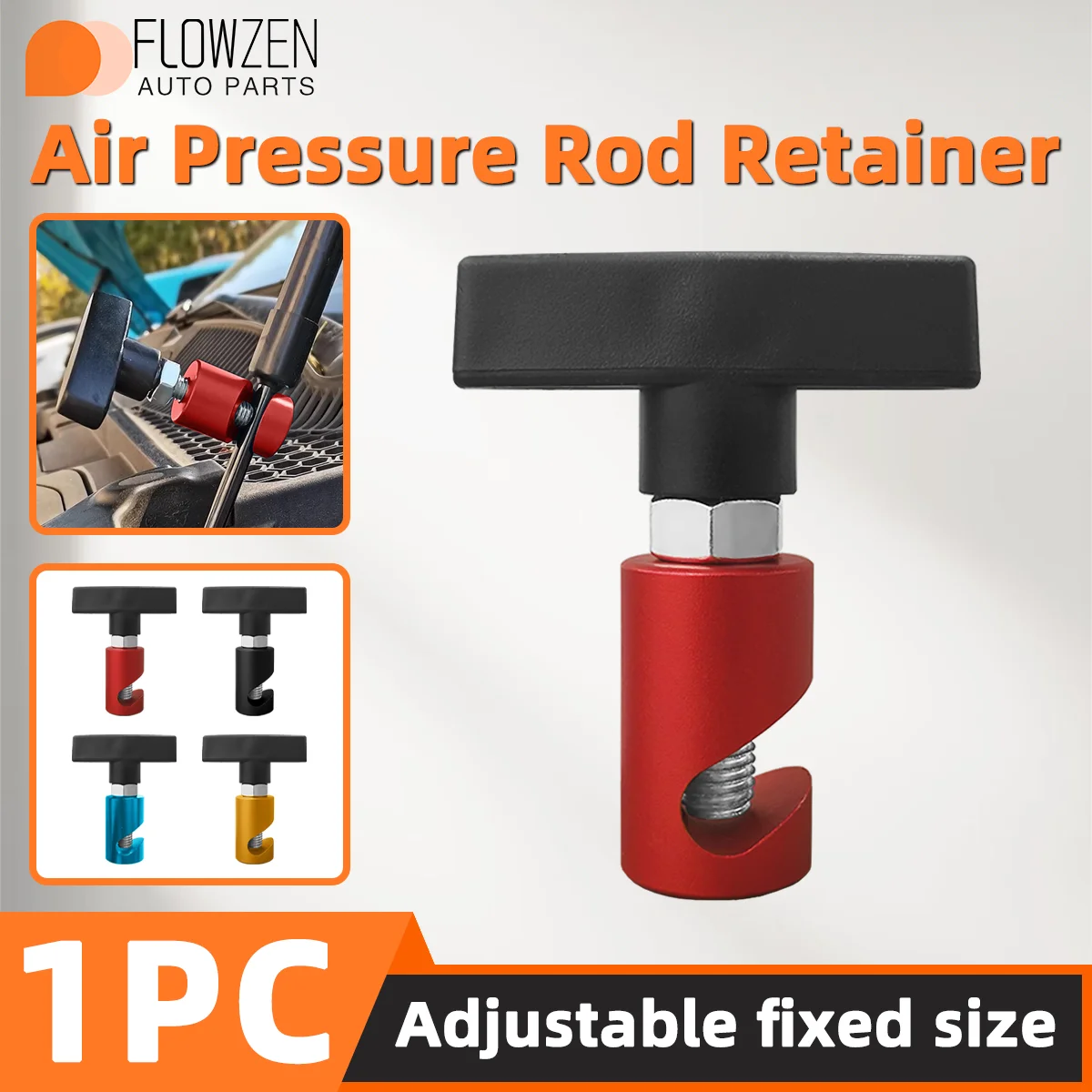 1pc Trunk Tailgate Air Pressure Rod Repair Accessory For Car Engine Hood Lifting Support Clip Adjustable Air Column Holder
1pc Trunk Tailgate Air Pressure Rod Repair Accessory For Car Engine Hood Lifting Support Clip Adjustable Air Column Holder