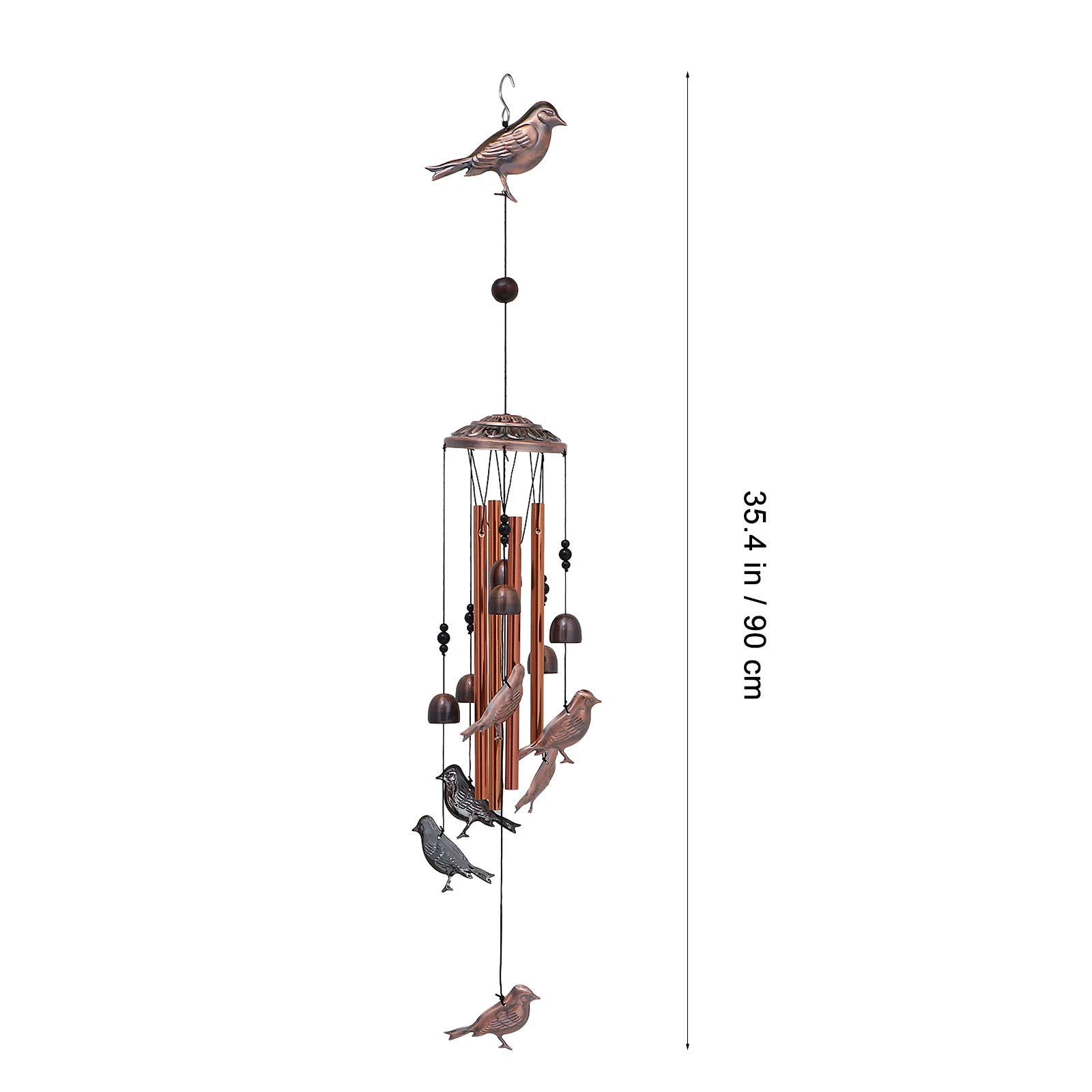 Pigeon Wind Chime Metal Home Decor Accessory Hanging Dove Artwork Ornament Festive Atmosphere Outdoor Garden Party
Pigeon Wind Chime Metal Home Decor Accessory Hanging Dove Artwork Ornament Festive Atmosphere Outdoor Garden Party