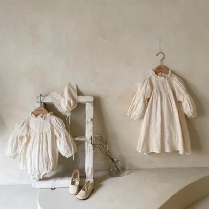 New Spring Infant Baby Girls Long Sleeves Solid Color Sweet Jumpsuits Newborn Kids Baby Girls Children Rompers
New Spring Infant Baby Girls Long Sleeves Solid Color Sweet Jumpsuits Newborn Kids Baby Girls Children Rompers