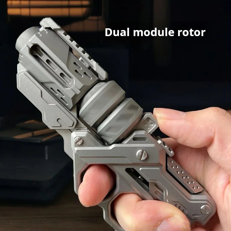 1pc Composite-type Decompression Black Tech Toy EDC Trend Finger Spinner Toy A Cool And Novel Gift Liked By Boys
1pc Composite-type Decompression Black Tech Toy EDC Trend Finger Spinner Toy A Cool And Novel Gift Liked By Boys