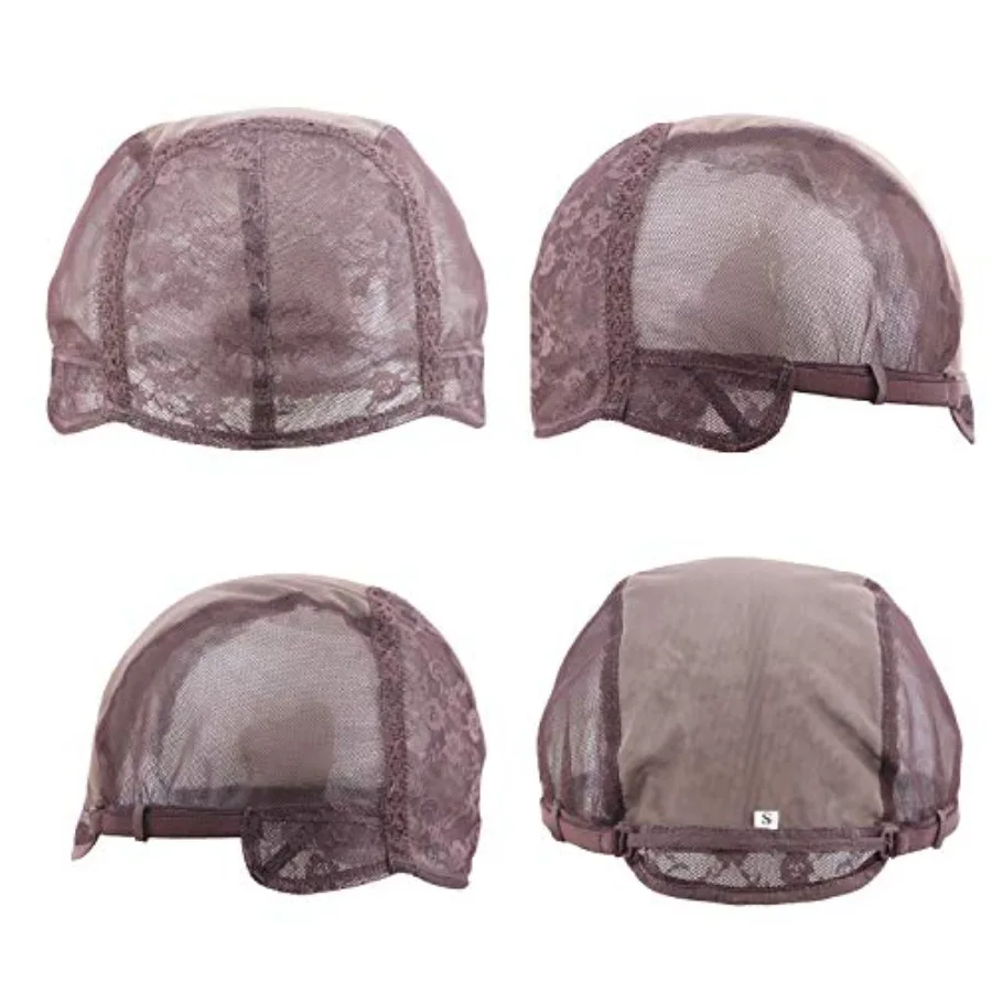 Doubel Swiss Lace Wig Cap for Making Wigs with Adjustable Straps on the Back Glueless Hairnets Light Brown, Medium 22.5inch
Doubel Swiss Lace Wig Cap for Making Wigs with Adjustable Straps on the Back Glueless Hairnets Light Brown, Medium 22.5inch