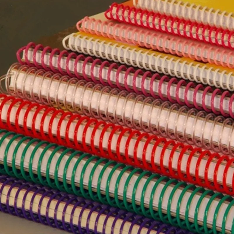 10pcs PVC Spiral Binding A4 Notebook Plan DIY Binding Plastic Single-ring Loose-leaf Snake-ring Binding Stationery Supplies
10pcs PVC Spiral Binding A4 Notebook Plan DIY Binding Plastic Single-ring Loose-leaf Snake-ring Binding Stationery Supplies