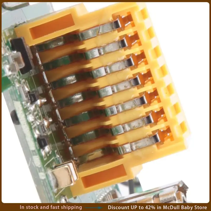ABJA-BL1830 Литий-аккумулятор BMS PCB Плата защиты от зарядки для электроинструмента 18 В BL1815 BL1860 LXT400 BL1850, 4 шт.
ABJA-BL1830 Литий-аккумулятор BMS PCB Плата защиты от зарядки для электроинструмента 18 В BL1815 BL1860 LXT400 BL1850, 4 шт.