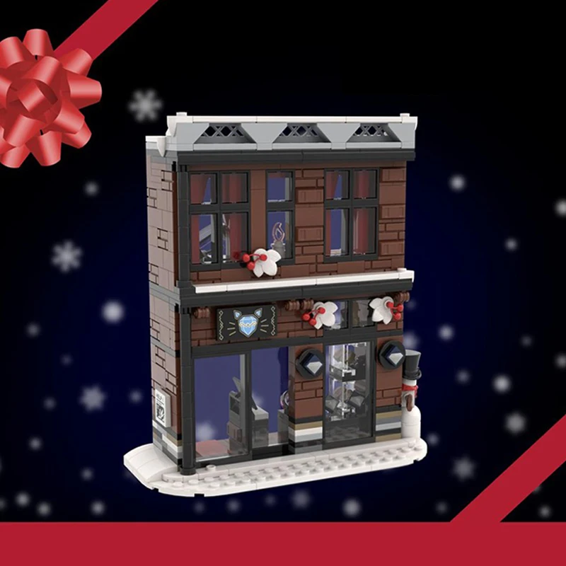 City Street View Model MOC Building Bricks Jewelry And Appartment Modular Technology Assemble Children Toys Suit Gifts Holiday
City Street View Model MOC Building Bricks Jewelry And Appartment Modular Technology Assemble Children Toys Suit Gifts Holiday
