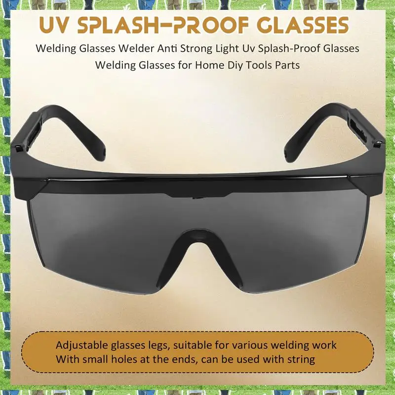 FTS Welding Glasses Welder Anti Strong Light Uv Splash-Proof Glasses Welding Glasses For Home Diy Tools Parts
FTS Welding Glasses Welder Anti Strong Light Uv Splash-Proof Glasses Welding Glasses For Home Diy Tools Parts