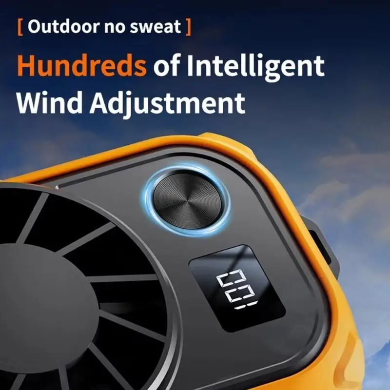 D0AB Cooling Fan Clip Fan 6000mAh Rechargable Waist Fan ABS Texture Belt Fan 100 Adjustable Speed for Indoor and Outdoor Use
D0AB Cooling Fan Clip Fan 6000mAh Rechargable Waist Fan ABS Texture Belt Fan 100 Adjustable Speed for Indoor and Outdoor Use