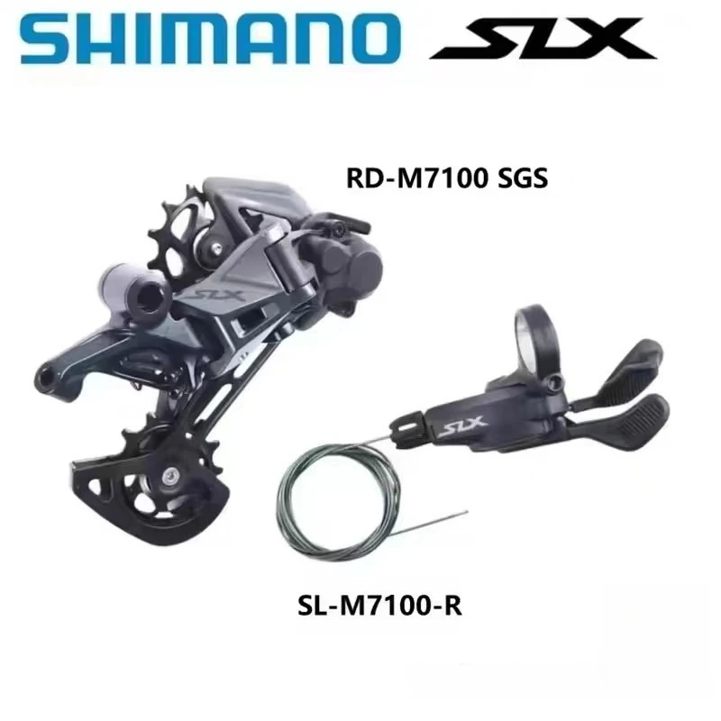 SHIMANO M7100 SL-M7100-R Right Shifter RD-M7100-SGS Rear Derailleur 12-Speed MTB Shifter & Rear Derailleur
SHIMANO M7100 SL-M7100-R Right Shifter RD-M7100-SGS Rear Derailleur 12-Speed MTB Shifter & Rear Derailleur