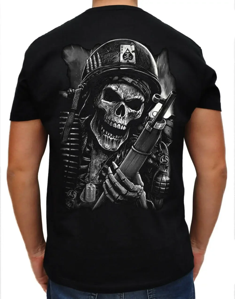 Skull Spell Valhalla Walhalla Undead Warrior T-Shirt. Summer Cotton Short Sleeve O-Neck Mens T Shirt New S-3XL
Skull Spell Valhalla Walhalla Undead Warrior T-Shirt. Summer Cotton Short Sleeve O-Neck Mens T Shirt New S-3XL