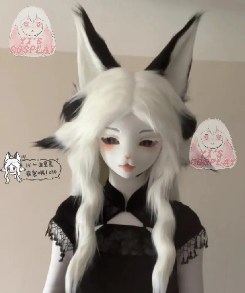 Yis cosplay Customized Fursuit Head Handmade Custom Furry head Kigurumi Head Cosplay Kemono Fursuit Handmade Headsets Beast
Yis cosplay Customized Fursuit Head Handmade Custom Furry head Kigurumi Head Cosplay Kemono Fursuit Handmade Headsets Beast