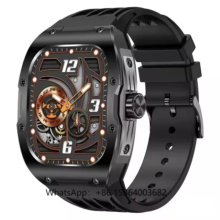 AK69 AMOLED Smart Watch 2024 Waterproof BT Call Health Monitoring 400mAh Smartwatch Fitness Wearable Devices for Men
AK69 AMOLED Smart Watch 2024 Waterproof BT Call Health Monitoring 400mAh Smartwatch Fitness Wearable Devices for Men