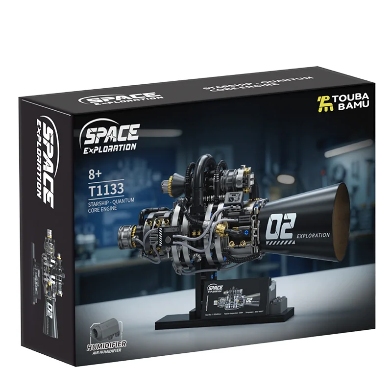 Technical 753PCS Space Engine Building Model Kit MOC STEM Starship Engine Set Construction Toy for Adults Gifts
Technical 753PCS Space Engine Building Model Kit MOC STEM Starship Engine Set Construction Toy for Adults Gifts