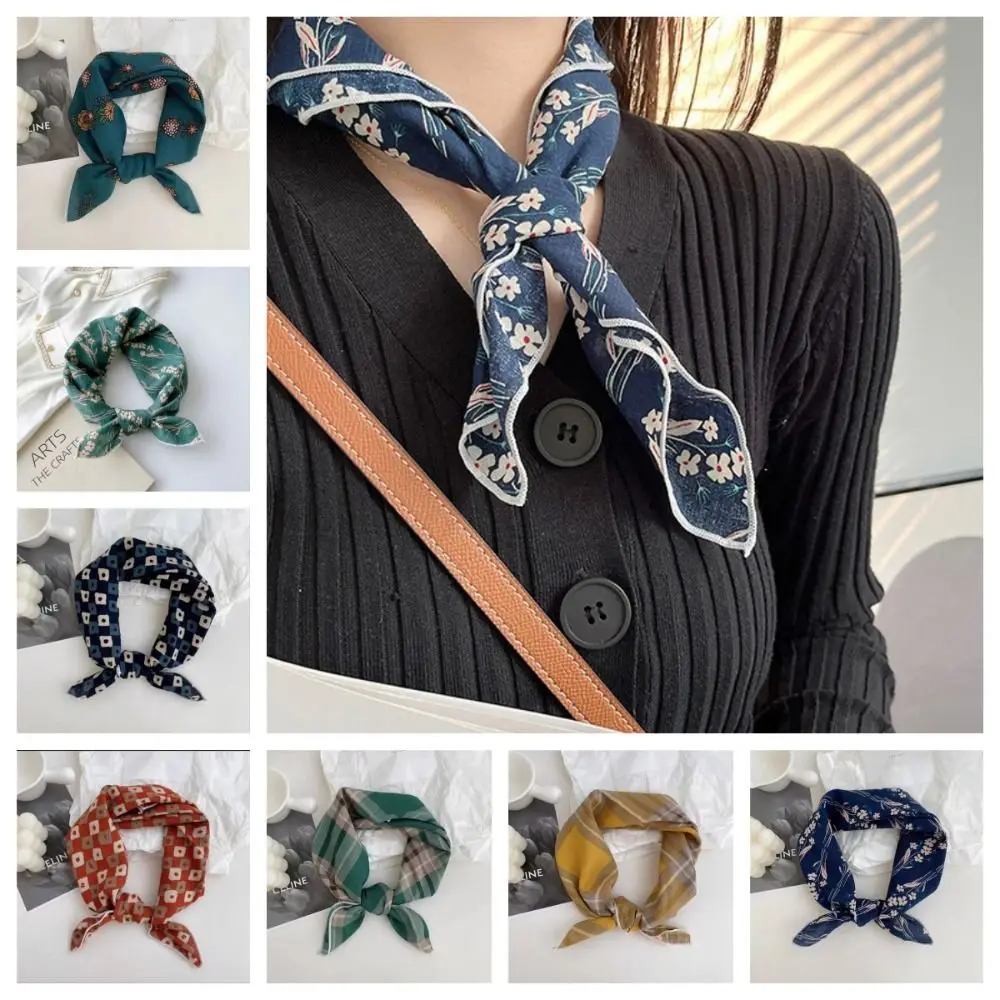 Flower Headband Cotton Linen Square Scarf Head Scarf Hair Tie Printed Silk Scarf Neckerchief Pastoral Style Scarf Hair Band
Flower Headband Cotton Linen Square Scarf Head Scarf Hair Tie Printed Silk Scarf Neckerchief Pastoral Style Scarf Hair Band
