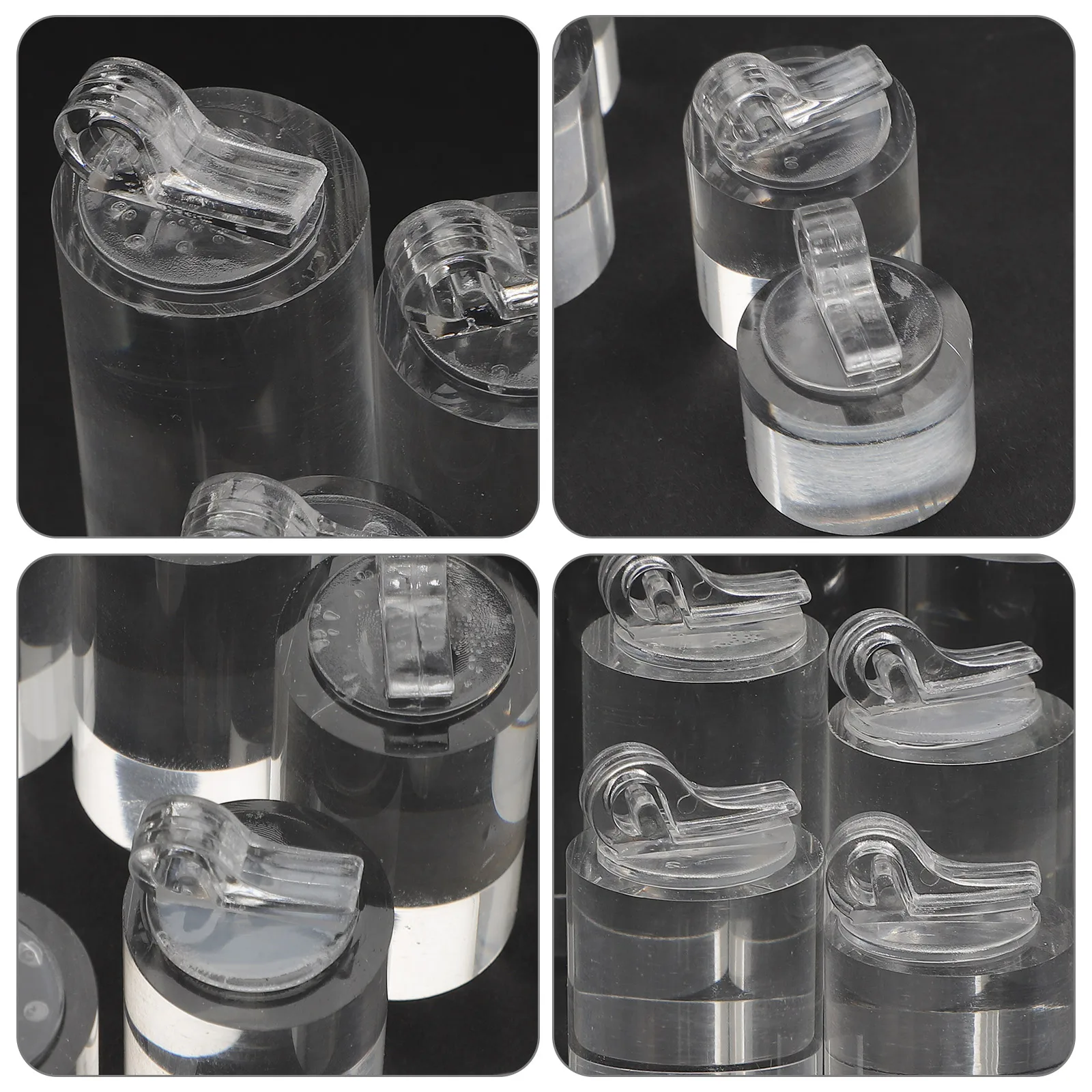 7 Pcs Stand Display Holder Ring Storage Ornamnet Organizer Storage Ornament Rack for Rings Acrylic Ring Holder Gifts
7 Pcs Stand Display Holder Ring Storage Ornamnet Organizer Storage Ornament Rack for Rings Acrylic Ring Holder Gifts